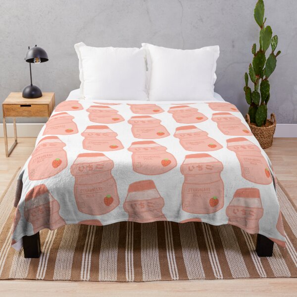 Item preview, Kawaii strawberry milk aesthetic Japanese Milk designed and sold by GLwithUs.