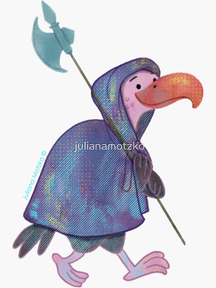 Cute Guardian Vulture by julianamotzko