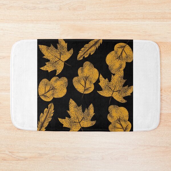 Item preview, Golden Leaves with Blackish Shade designed and sold by preety00.