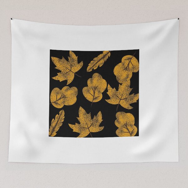 Item preview, Golden Leaves with Blackish Shade designed and sold by preety00.