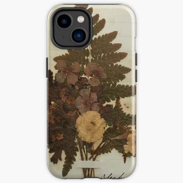 Pressed Flowers 1876 iPhone Tough Case