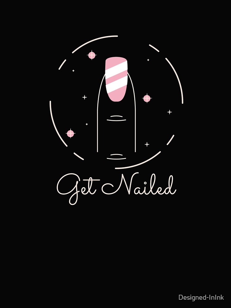 Thumbnail 4 of 4, Boxy T-Shirt, Get Nailed designed and sold by Designed-InInk.