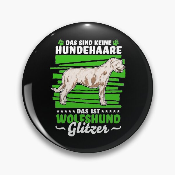 Artikelvorschau, Das ist Irischer Wolfshund Glitzer Windhund Spruch entworfen und verkauft von madgrfx.