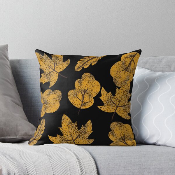 Item preview, Golden Leaves with Blackish Shade designed and sold by preety00.