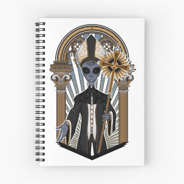Item preview, The alien Pope - Color version designed and sold by ToleStyle.