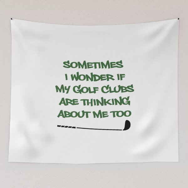 Item preview, Golf Clubs Thinking Of Me Too designed and sold by jaycartoonist.