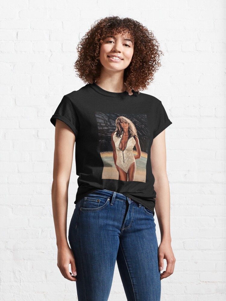 farrah fawcett skateboard t shirt