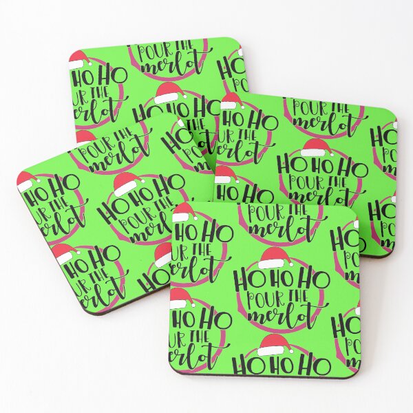Item preview, HO, HO, HO... POUR THE MELOT designed and sold by SOLSKETCHES.