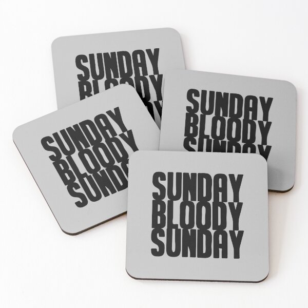 Item preview, Sunday Bloody Sunday, black designed and sold by perezzzoso.