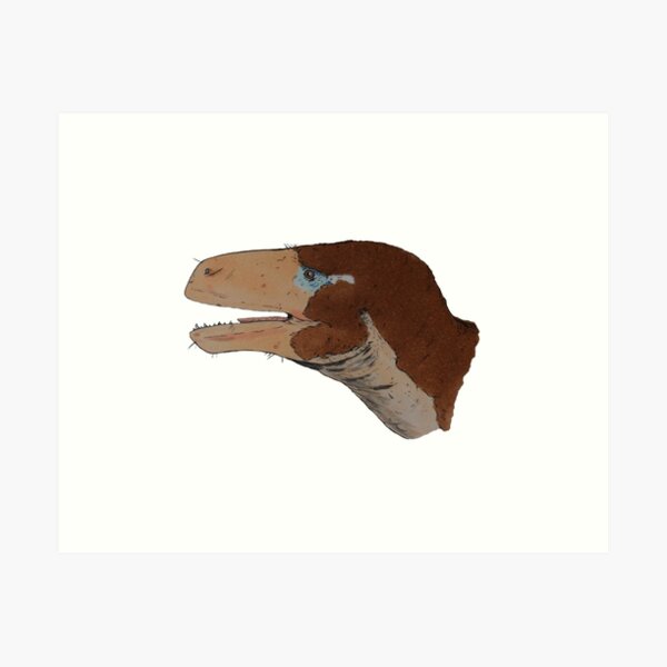 Utahraptor Art Print
