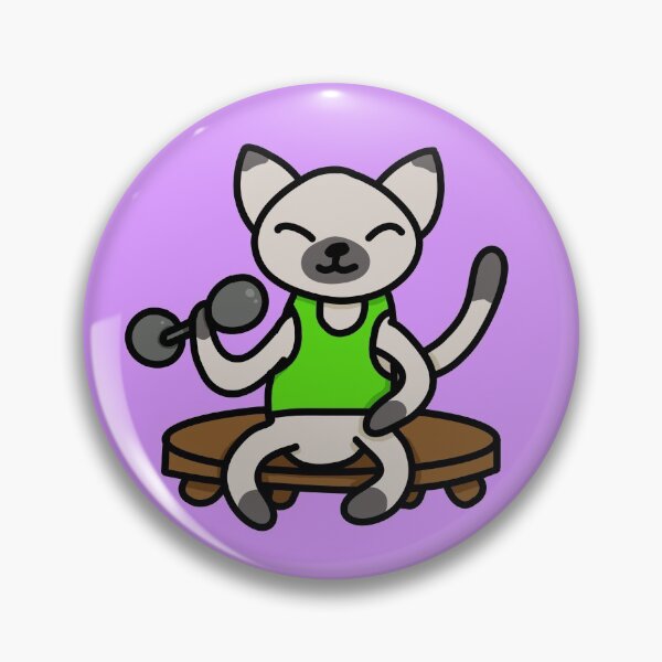 Item preview, Le Chat Souleve des Poids designed and sold by Teslavire.