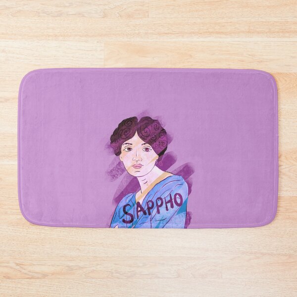 Item preview, Sappho Greek statue illustration designed and sold by iliketeas.