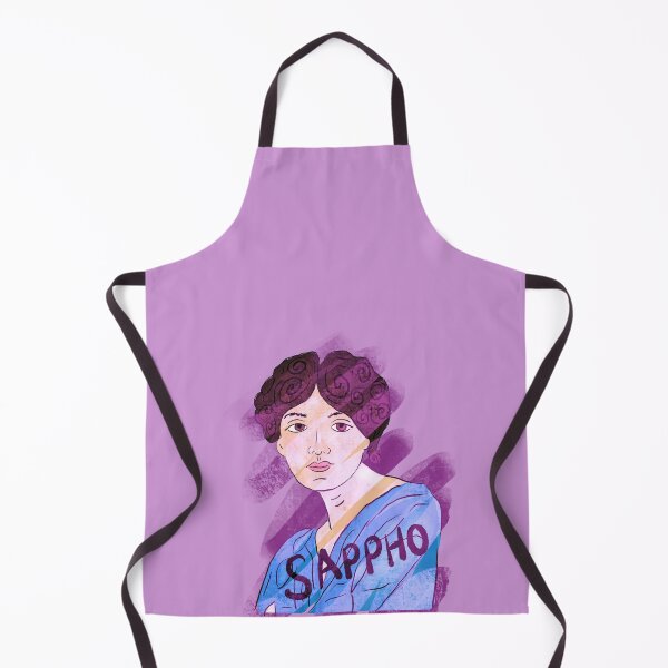Item preview, Sappho Greek statue illustration designed and sold by iliketeas.