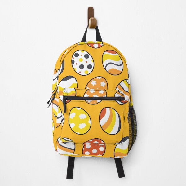 Item preview, Egg Pattern | Yellow Orange Gray | Stripes Clouds Flowers Dots | Light Yellow designed and sold by Wintre2.