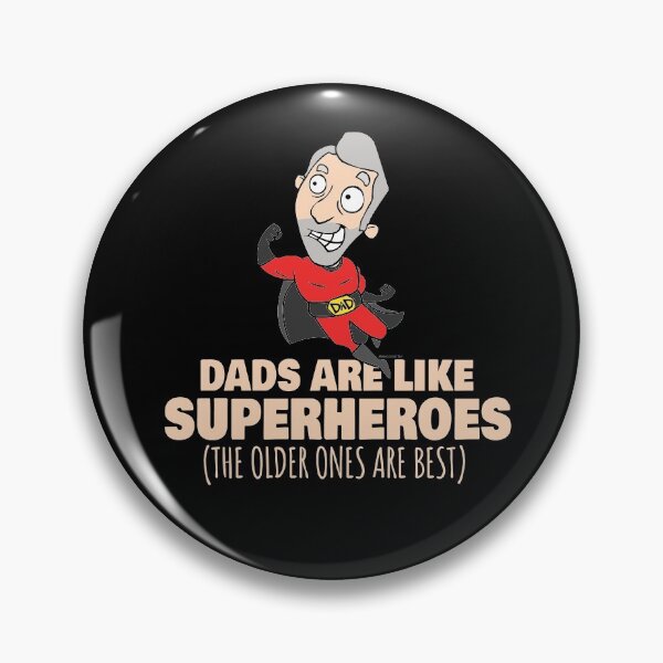 Item preview, Dads Are Like Superheroes Funny Father's Day designed and sold by Nerd Shizzle.