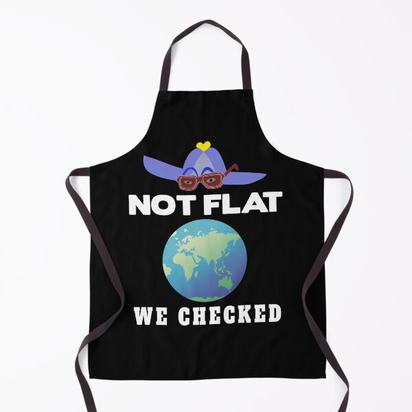 Item preview, The earth is not flat. We checked it out. designed and sold by Bodino.