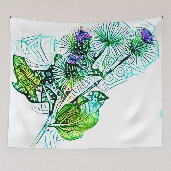 Item preview, Wild! Weeds: burdock designed and sold by LeafingOut.