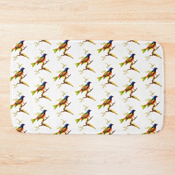 Item preview, Vintage Colorful Bird on a Branch Illustration designed and sold by kmcs.