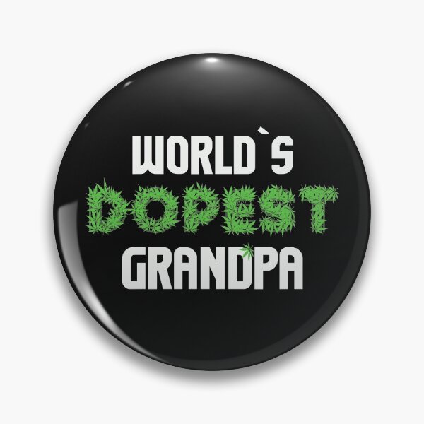 Item preview, Worlds Dopest Grandpa Granddad Cannabis Marihuana Ganja Pot Stoner Opa Gift designed and sold by TheAplus.