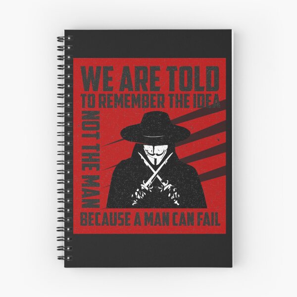 Artikelvorschau, V wie Vendetta - Zitate. Uns wurde gesagt entworfen und verkauft von Blue Dragon.