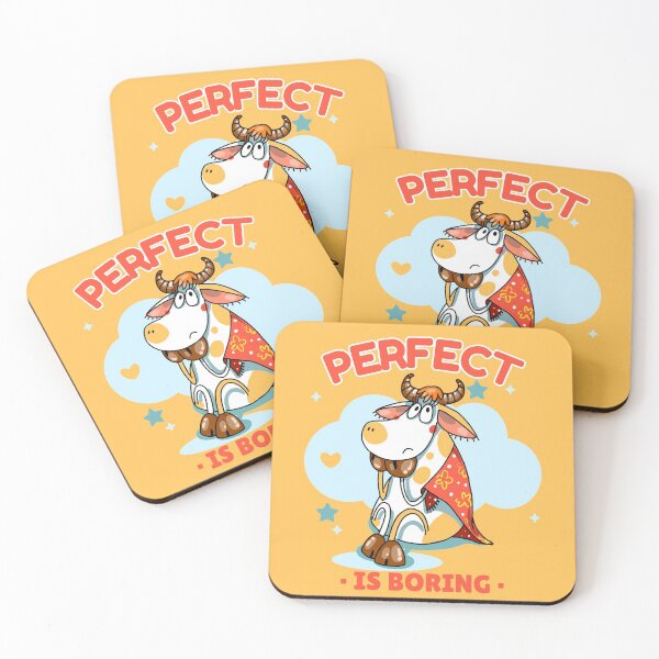 Item preview, Perfect Is Boring designed and sold by GeeHanz.