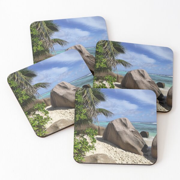 Item preview, Tropical Seychelles Beach  designed and sold by newburyboutique.