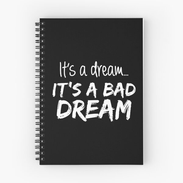 Item preview, It's a Dream... It's a Bad Dream (Black BG) designed and sold by FilipeFerreira.