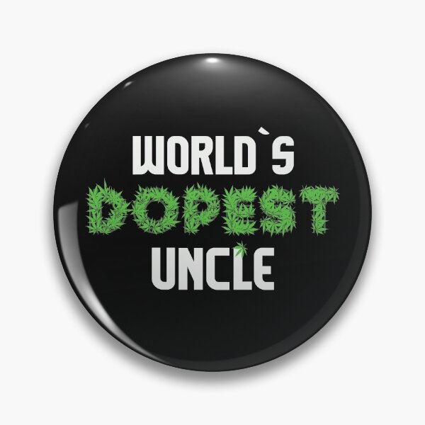 Item preview, Worlds Dopest Uncle Cannabis Marihuana Ganja Pot Stoner Kinsman Gift designed and sold by TheAplus.