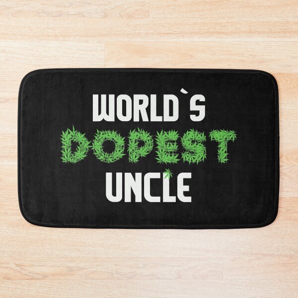 Item preview, Worlds Dopest Uncle Cannabis Marihuana Ganja Pot Stoner Kinsman Gift designed and sold by TheAplus.