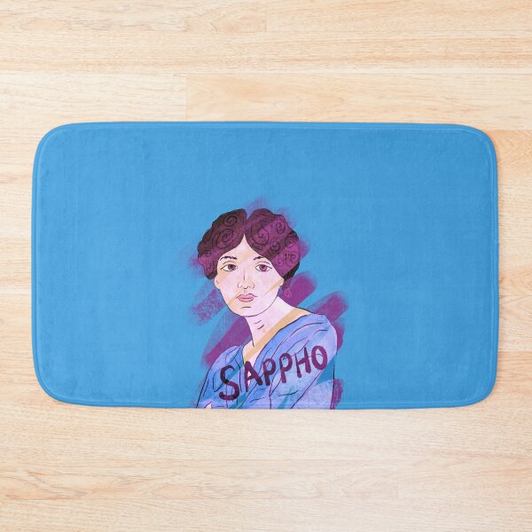 Item preview, Sappho Greek statue illustration designed and sold by iliketeas.