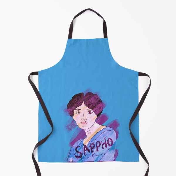 Item preview, Sappho Greek statue illustration designed and sold by iliketeas.