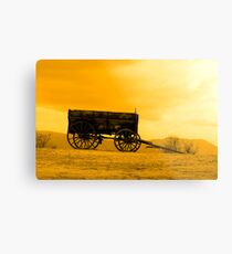 Remnants of the Golden West Metal Print