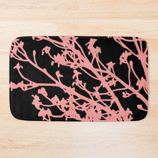Item preview, Spring's Bloom Rose Gold On Black Background designed and sold by Rosinda.