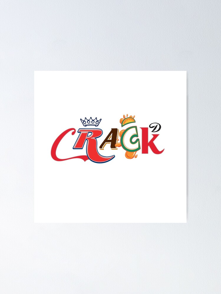 Crack Soft Drink Soda Logos Poster By Worn Redbubble