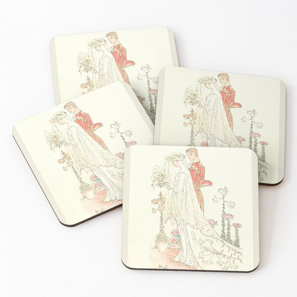 Aperçu de l'œuvre Mariée et le marié de mariage à l'ancienne vintage victorien Design créée et vendue par kmcs.
