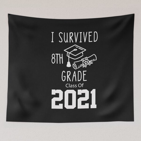Item preview,  I Survived 8th Grade Class Of 2021 designed and sold by Mr-tach.