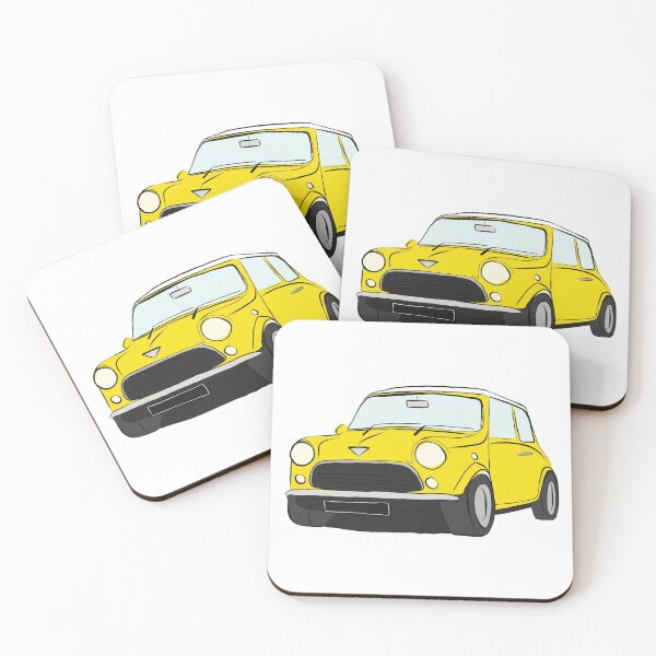 Item preview, Mini cooper yellow designed and sold by Smileycreation.