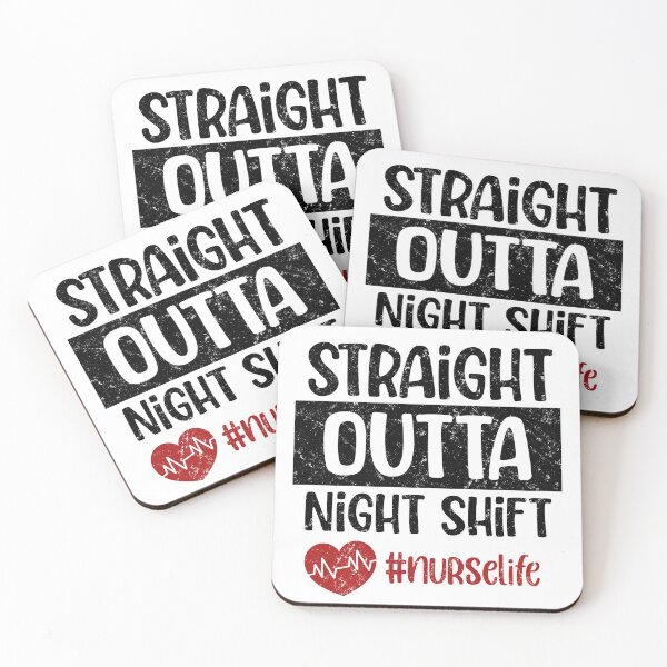 Item preview, Straight Outta Night Swift, Nurse Gift designed and sold by FuntasticDez.