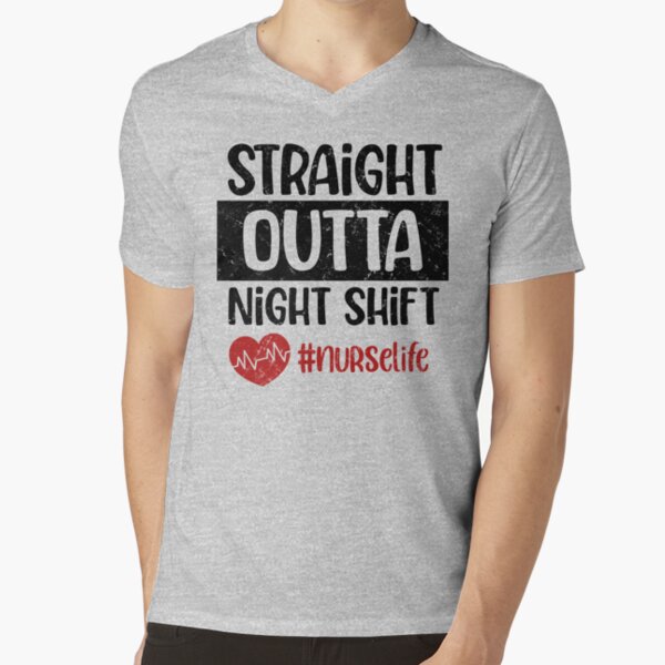 Straight Outta Night Shift - Gift For Nurses - Personalized Custom Wat -  Wander Prints™