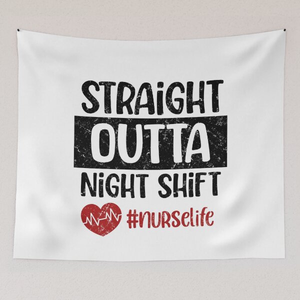 Item preview, Straight Outta Night Swift, Nurse Gift designed and sold by FuntasticDez.