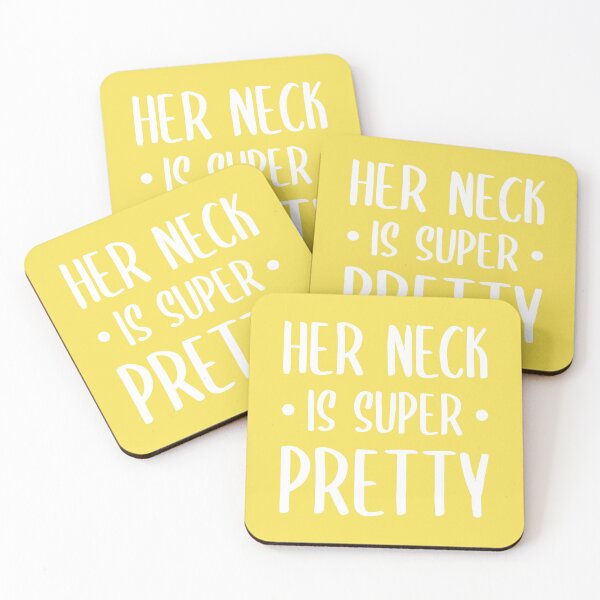 Item preview, Her Neck Is Super Pretty (Yellow BG) designed and sold by FilipeFerreira.