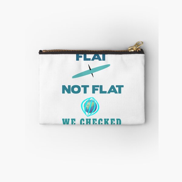 Item preview, The earth is not flat. We checked it out. designed and sold by Bodino.