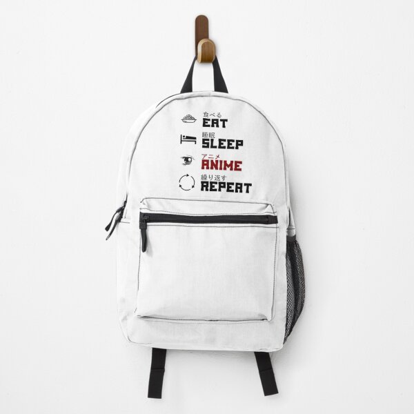 Item preview, Eat Sleep Anime Manga Weeabo Kanji Japanese designed and sold by DerNerd.