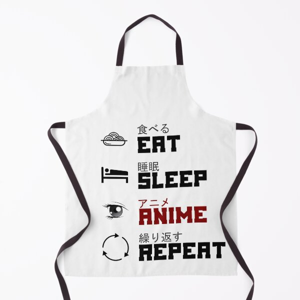 Item preview, Eat Sleep Anime Manga Weeabo Kanji Japanese designed and sold by DerNerd.