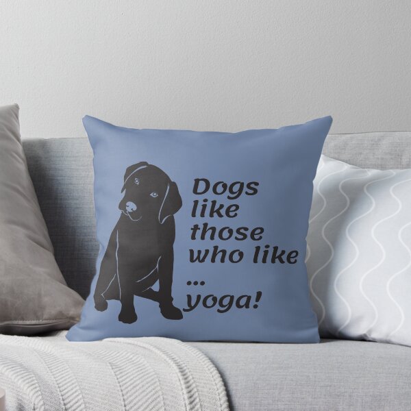 Aperçu de l'œuvre Les chiens aiment ceux qui aiment le yoga. créée et vendue par Devendra Singh Kandari.