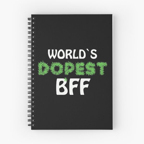Item preview, Worlds Dopest BFF Cannabis Marihuana Ganja Pot Stoner Best Friends Forever Gift designed and sold by TheAplus.