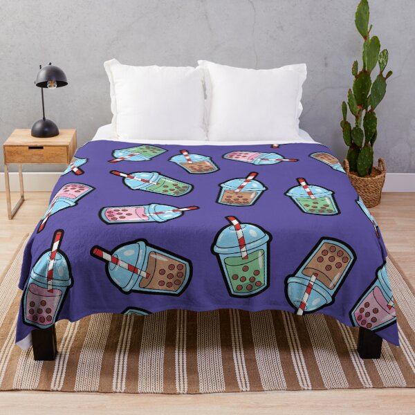 Item preview, Bubble Tea Purple Pattern designed and sold by keeleypost.