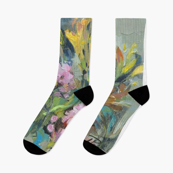 Item preview,  Pink flowers painting designed and sold by LenaRoll.