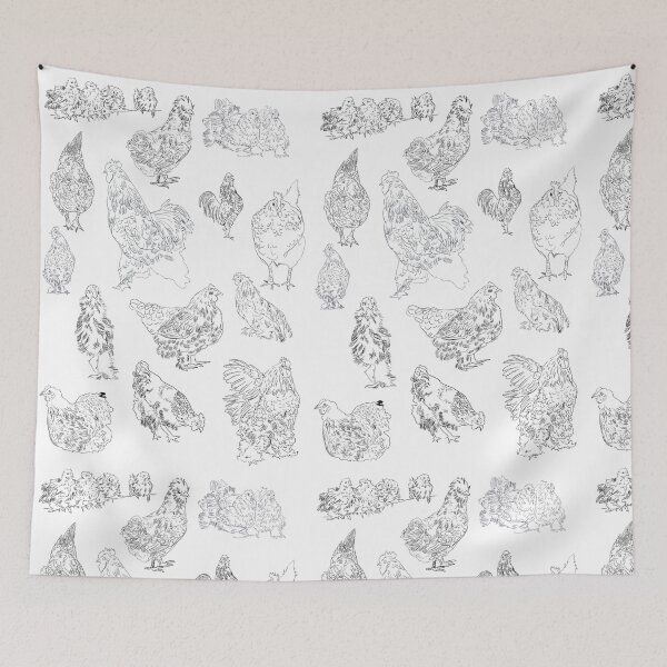 Item preview, Chickens everywhere! designed and sold by Voimaelain.