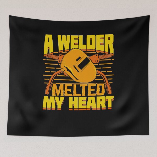 Item preview, A Welder Melted My Heart Welder's Wife Gift designed and sold by Marcid95.